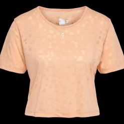 hmlMT IRIS BURNOUT CROP T-SHIRT
