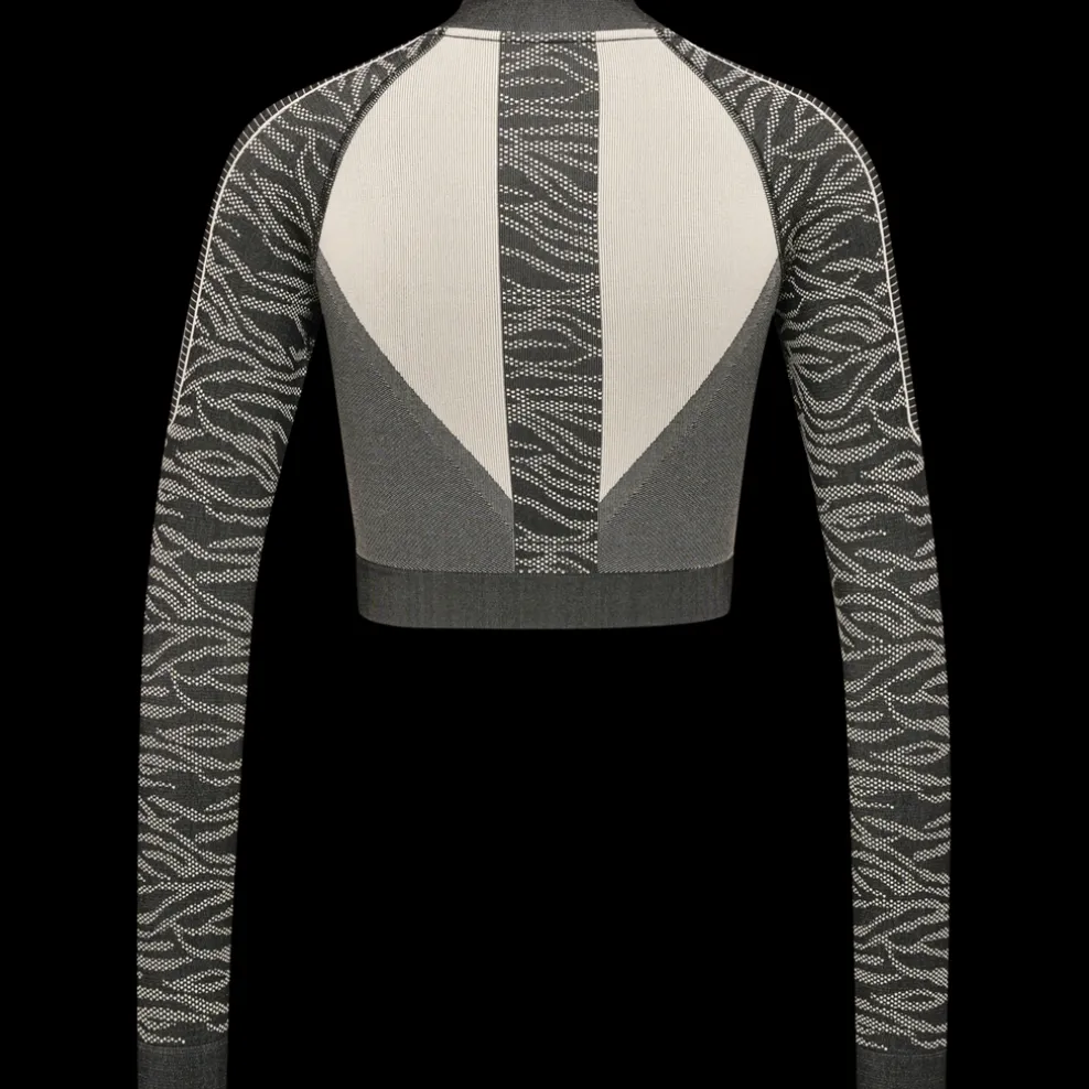 hmlMT MILA SEAMLESS CROP HALF ZIP