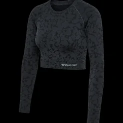 hmlMT PI SEAMLESS CROP T-SHIRT L/S