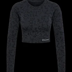 hmlMT PI SEAMLESS CROP T-SHIRT L/S