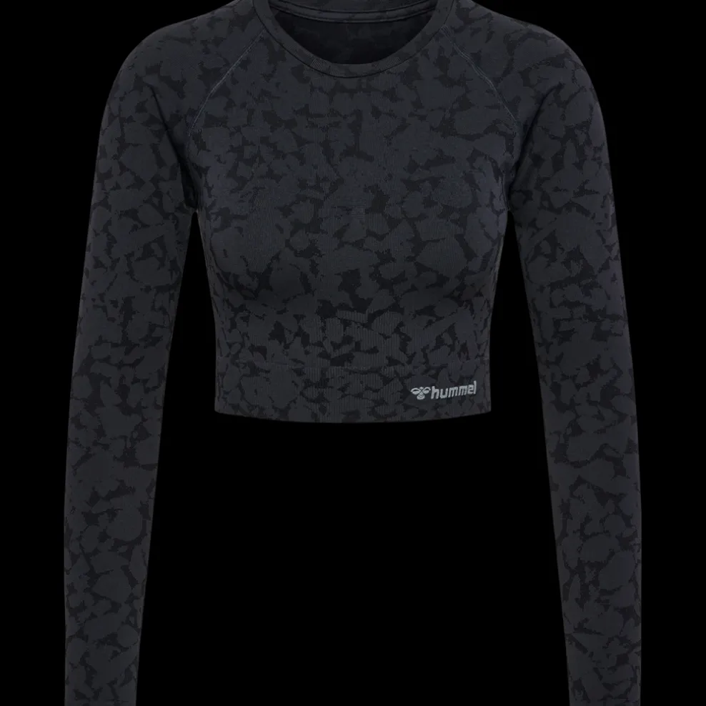 hmlMT PI SEAMLESS CROP T-SHIRT L/S