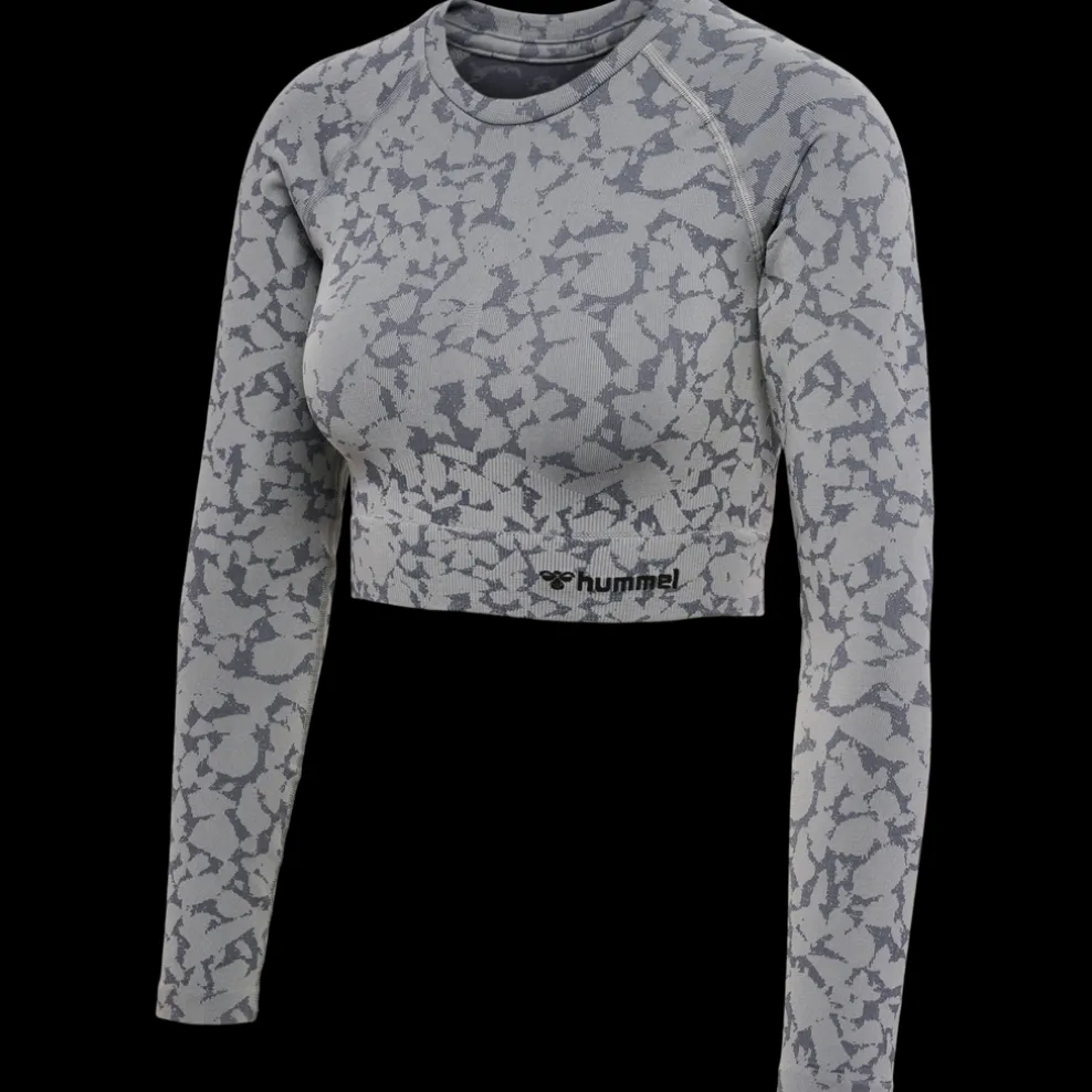 hmlMT PI SEAMLESS CROP T-SHIRT L/S