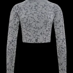 hmlMT PI SEAMLESS CROP T-SHIRT L/S