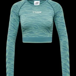 hmlMT SAGA SEAMLESS CROP T-SHIRT LS