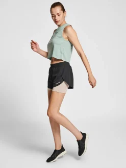 hmlMT TRACK 2 IN 1 SHORTS