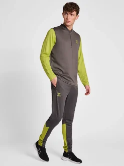 hmlONGRID 1/2 ZIP POLY SWEAT