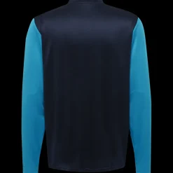 hmlONGRID 1/2 ZIP POLY SWEAT
