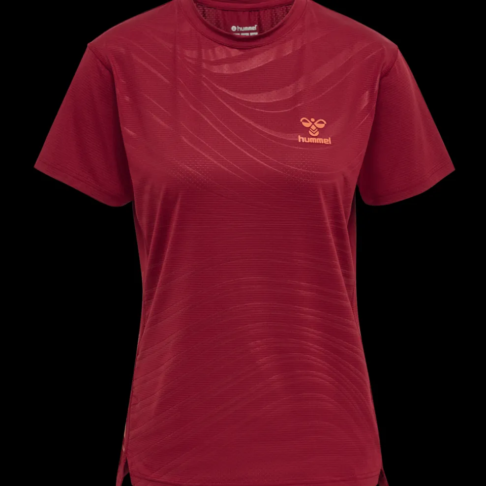hmlONGRID POLY TEE S/S WO