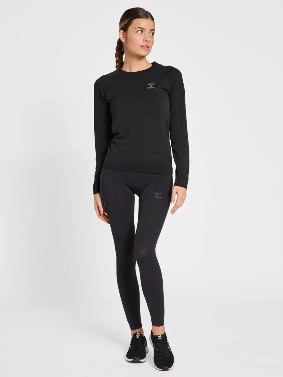 hmlONGRID SEAMLESS L/S WO