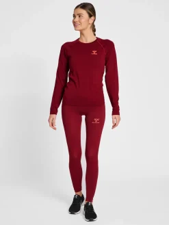 hmlONGRID SEAMLESS L/S WO