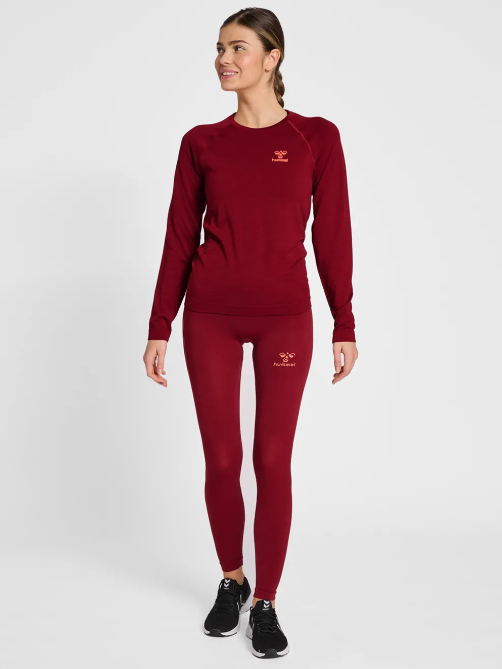 hmlONGRID SEAMLESS L/S WO