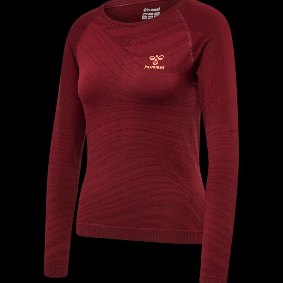 hmlONGRID SEAMLESS L/S WO