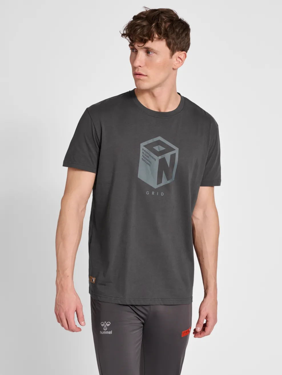 hmlPRO GRID COTTON T-SHIRT S/S