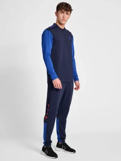 hmlPRO GRID HALF ZIP TRAINING L/S