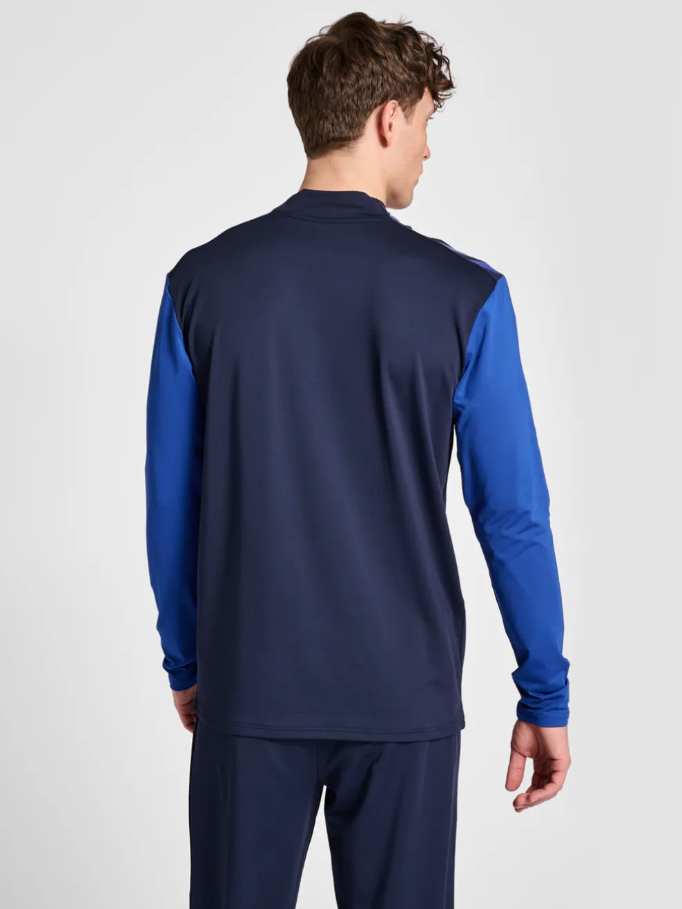 hmlPRO GRID HALF ZIP TRAINING L/S