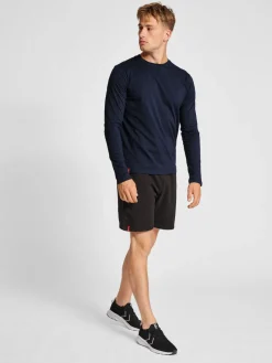 hmlRED BASIC T-SHIRT L/S