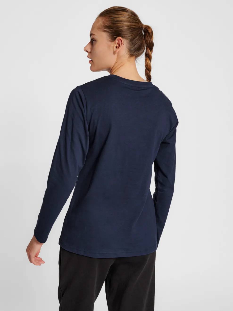 hmlRED BASIC T-SHIRT L/S WOMAN