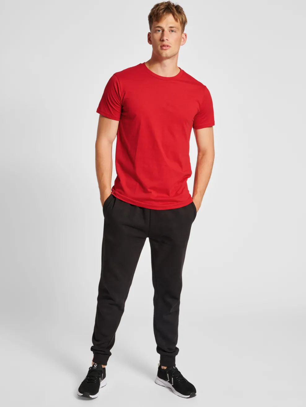 hmlRED BASIC T-SHIRT S/S