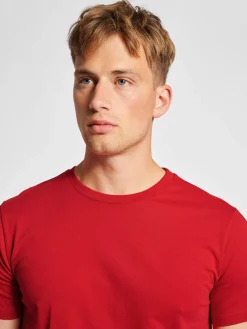 hmlRED BASIC T-SHIRT S/S