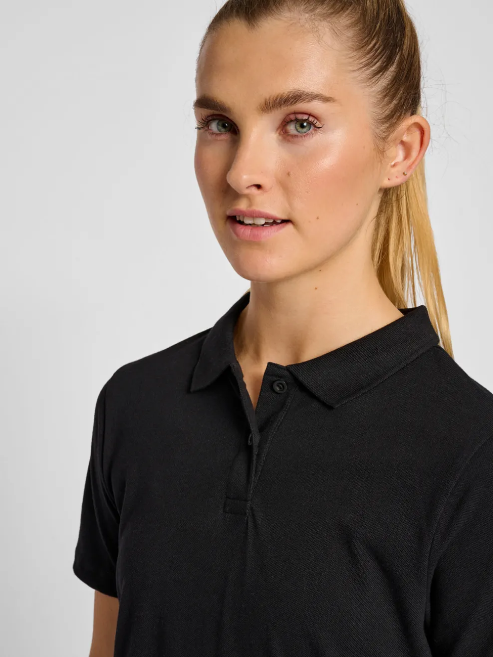 hmlRED CLASSIC POLO WOMAN