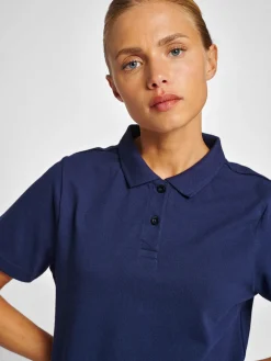 hmlRED CLASSIC POLO WOMAN