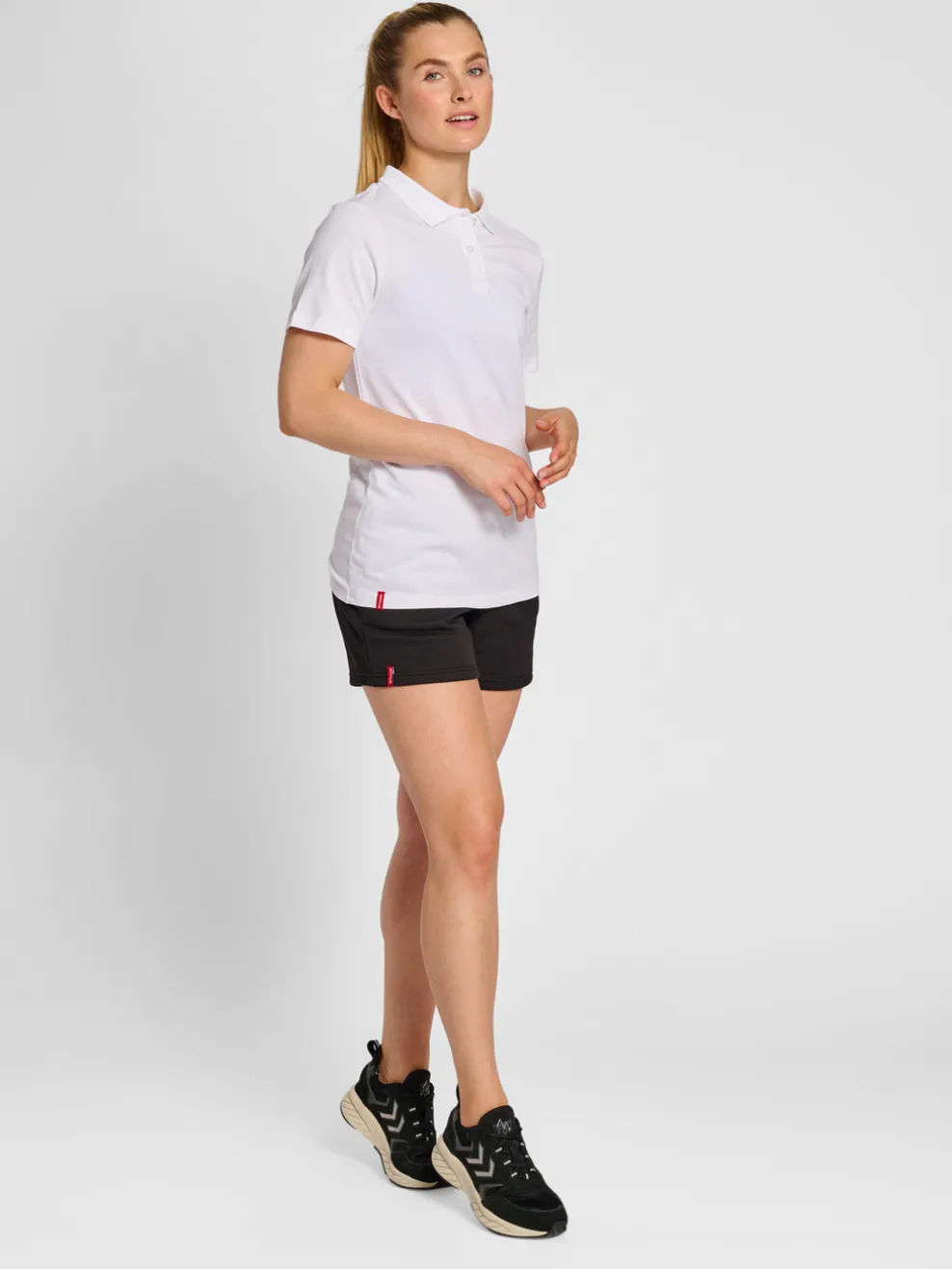 hmlRED CLASSIC POLO WOMAN