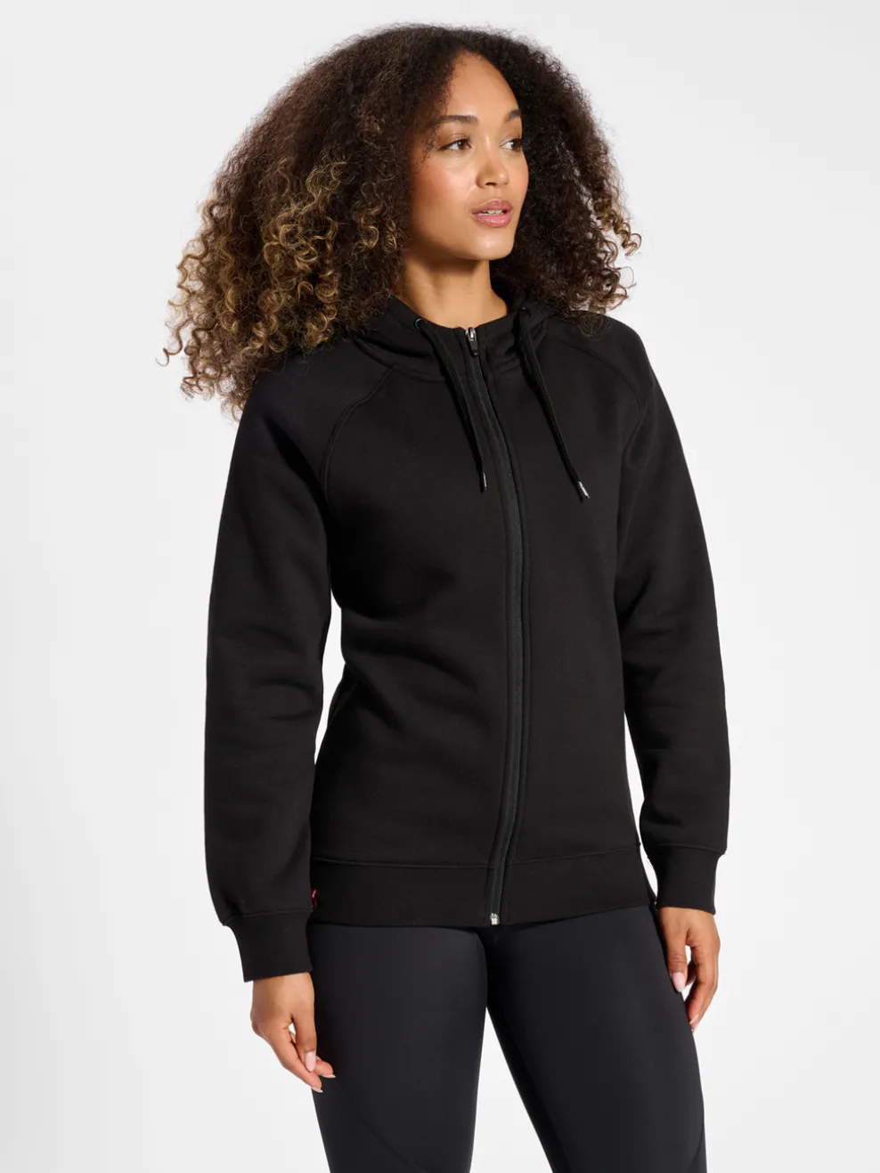 hmlRED HEAVY ZIP HOODIE WOMAN