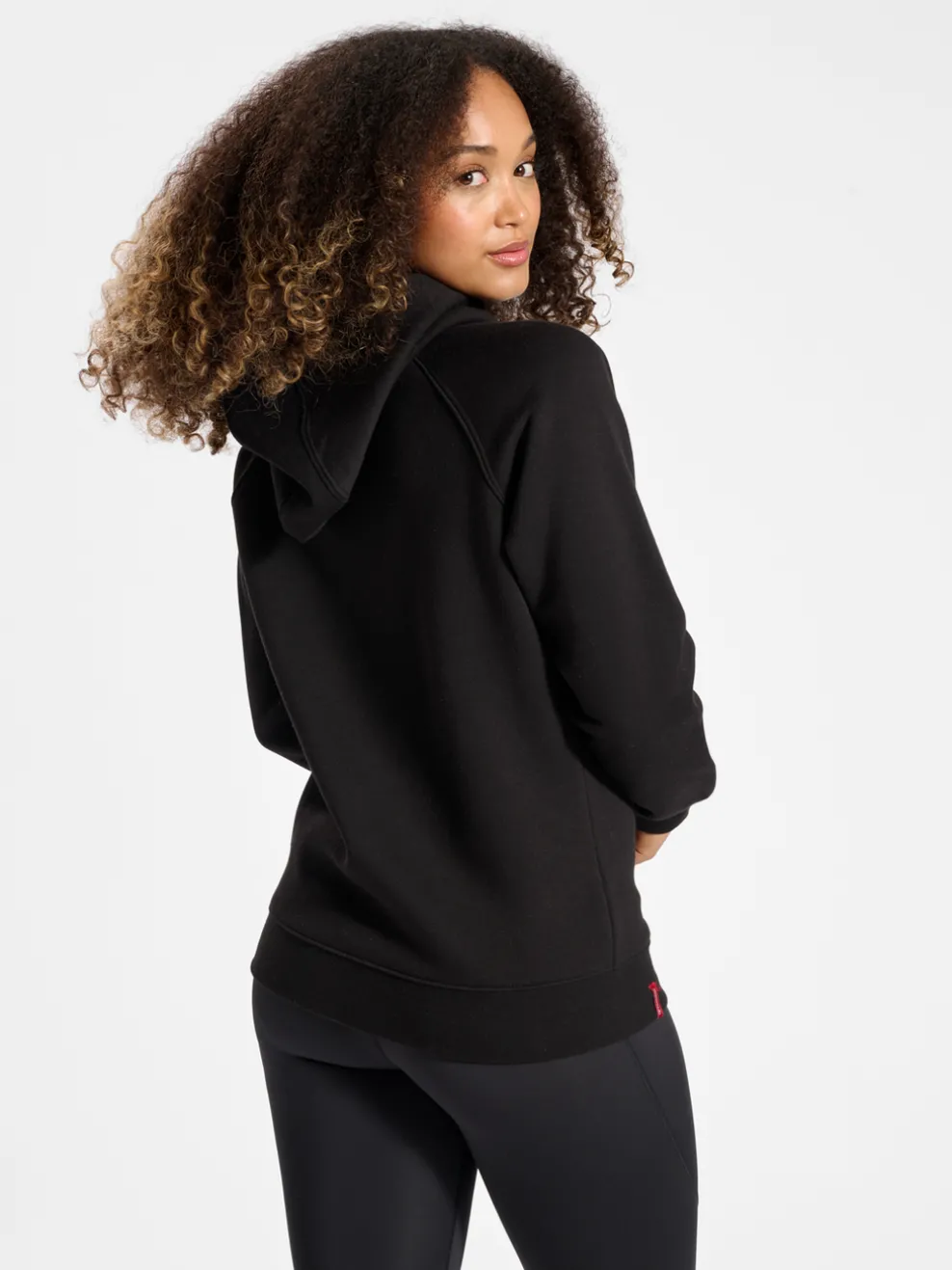 hmlRED HEAVY ZIP HOODIE WOMAN