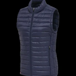 hmlRED QUILTED WAISTCOAT WOMAN