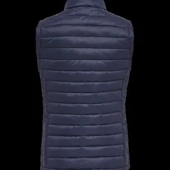 hmlRED QUILTED WAISTCOAT WOMAN
