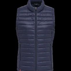 hmlRED QUILTED WAISTCOAT WOMAN