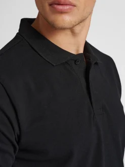 hmlRED STRETCH POLO