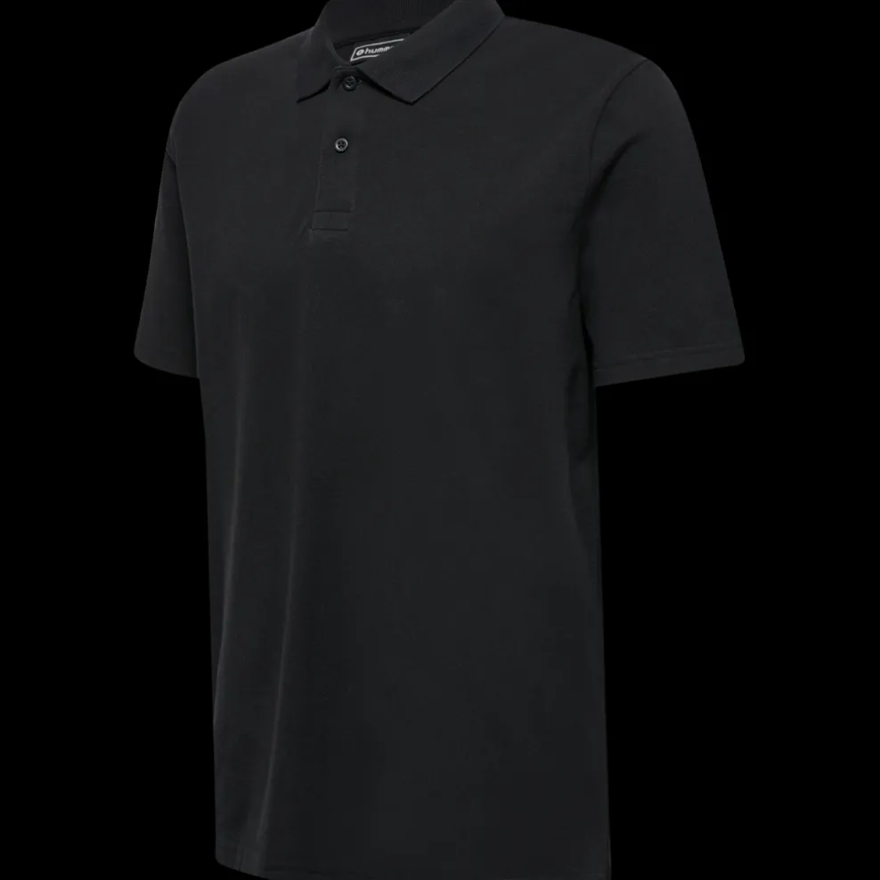hmlRED STRETCH POLO