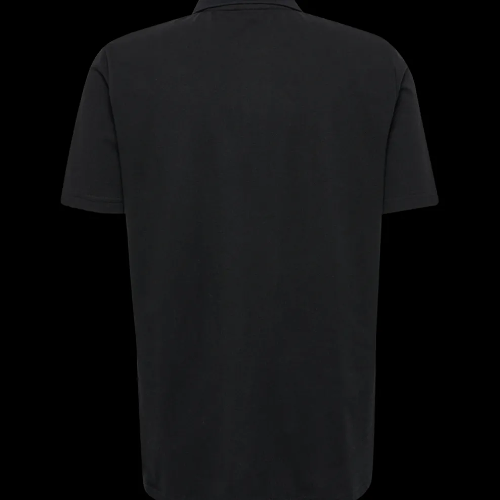 hmlRED STRETCH POLO