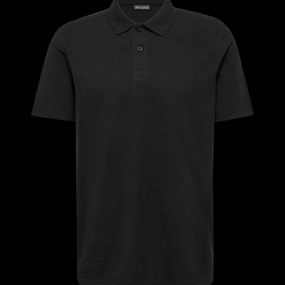 hmlRED STRETCH POLO