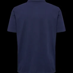 hmlRED STRETCH POLO