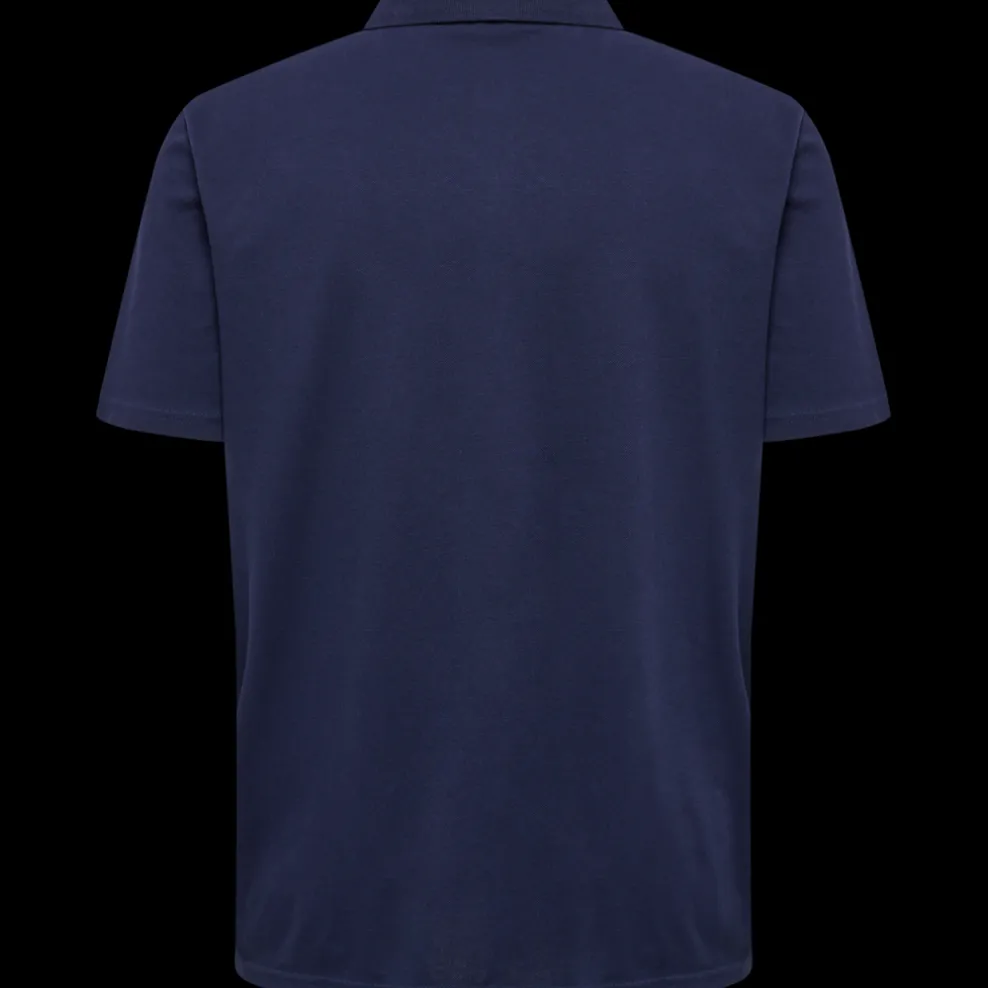 hmlRED STRETCH POLO