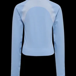 hmlSI SEAMLESS CROPTOP L/S