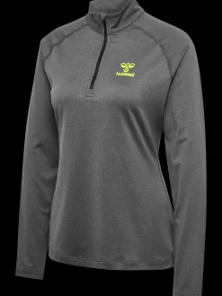 hmlSPRINT HALF ZIP WOMAN