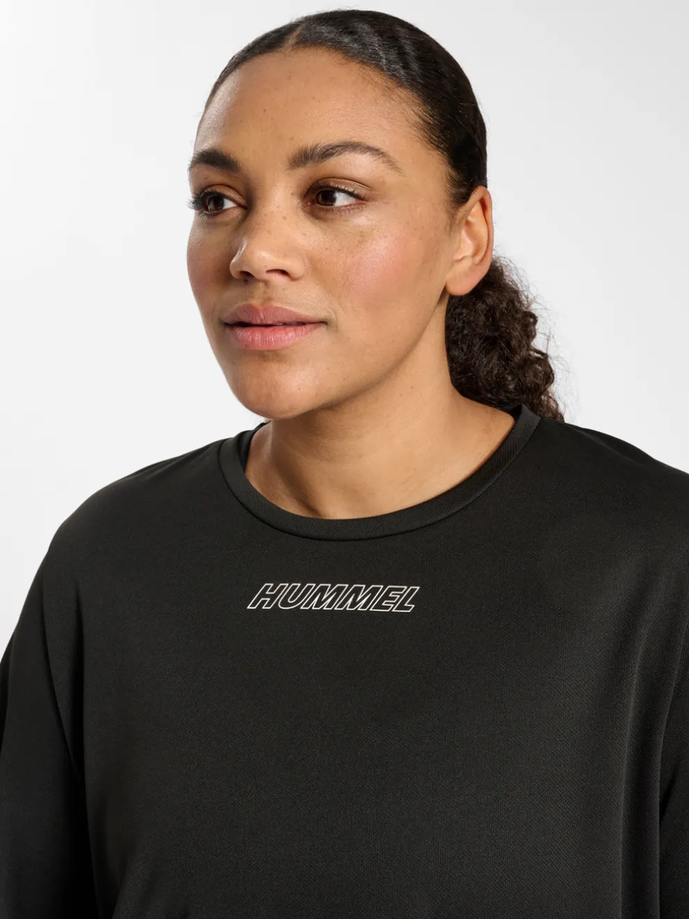 hmlTE CURVY T-SHIRT L/S PLUS