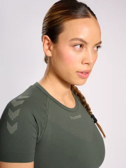 HUMMEL FIRST SEAMLESS JERSEY S/S W