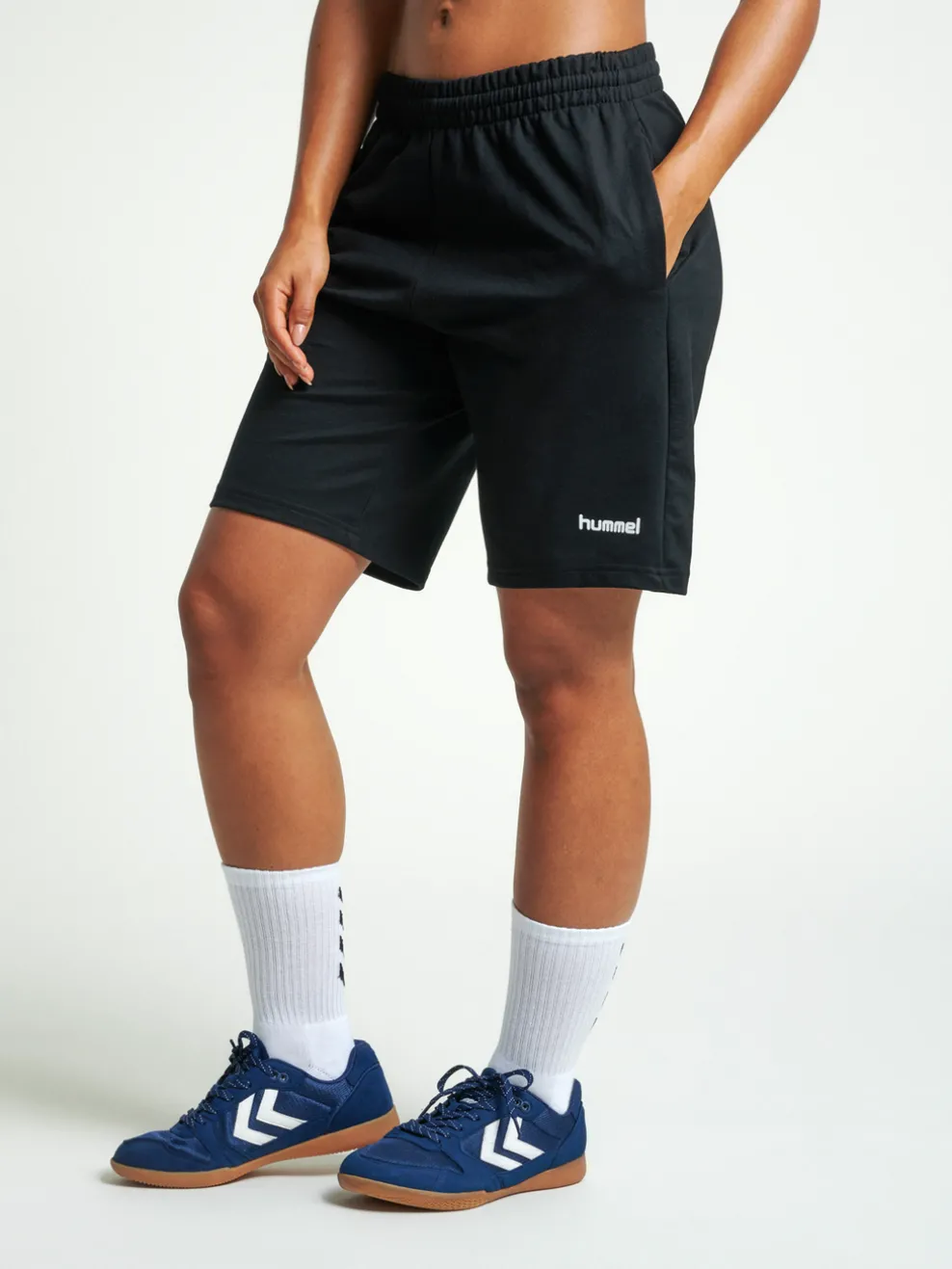 HUMMEL GO COTTON BERMUDA SHORTS WOMAN
