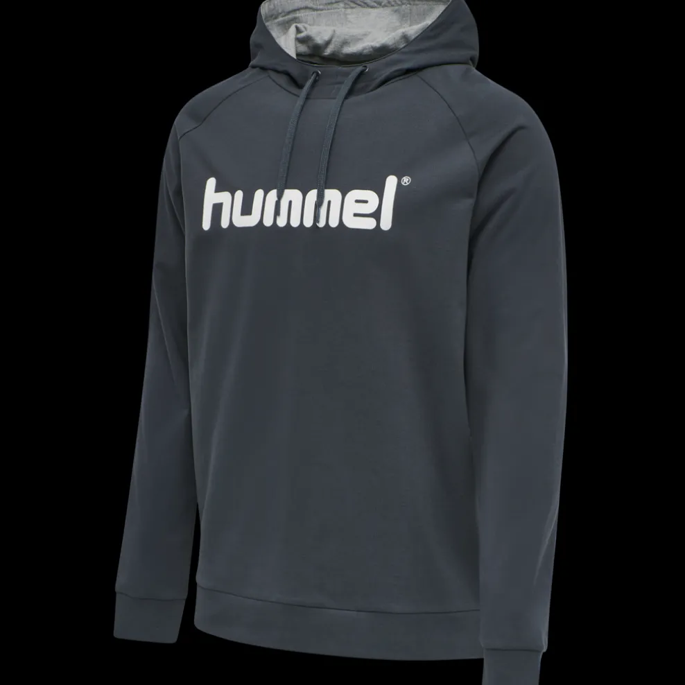 HUMMEL GO COTTON LOGO HOODIE
