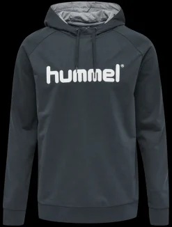 HUMMEL GO COTTON LOGO HOODIE