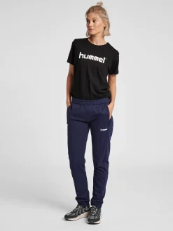 HUMMEL GO COTTON LOGO T-SHIRT WOMAN S/S