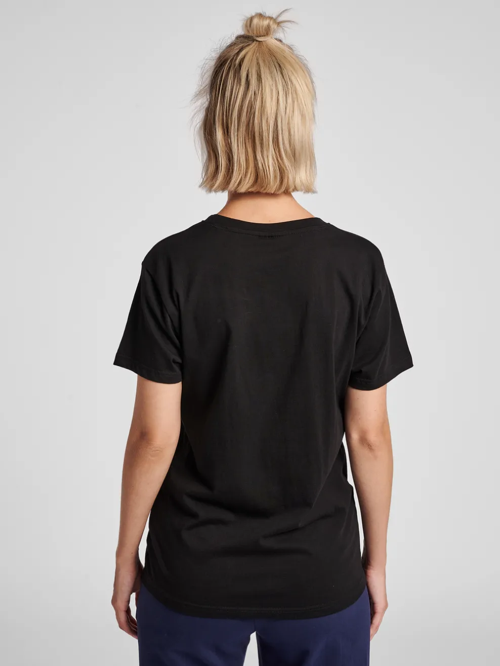 HUMMEL GO COTTON LOGO T-SHIRT WOMAN S/S
