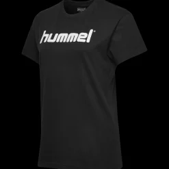 HUMMEL GO COTTON LOGO T-SHIRT WOMAN S/S