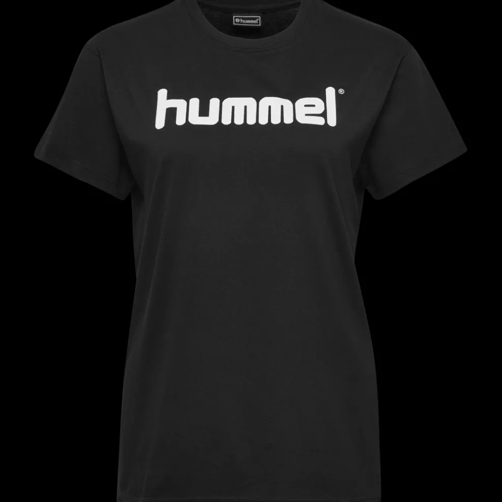 HUMMEL GO COTTON LOGO T-SHIRT WOMAN S/S