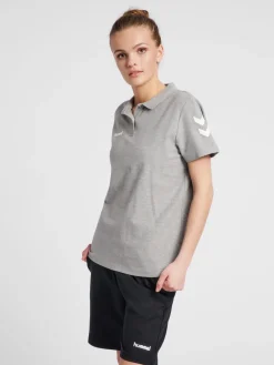 HUMMEL GO COTTON POLO WOMAN