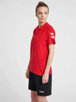 HUMMEL GO COTTON POLO WOMAN